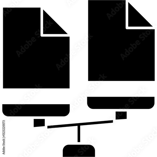Fotografija Comparison Icon