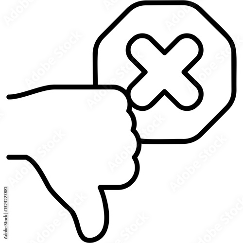 Thumb Down Icon