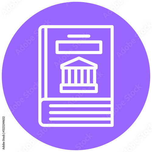 Vector Design Literary Mythology Icon Style