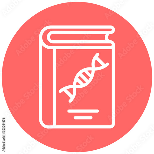 Vector Design Literary Science Icon Style