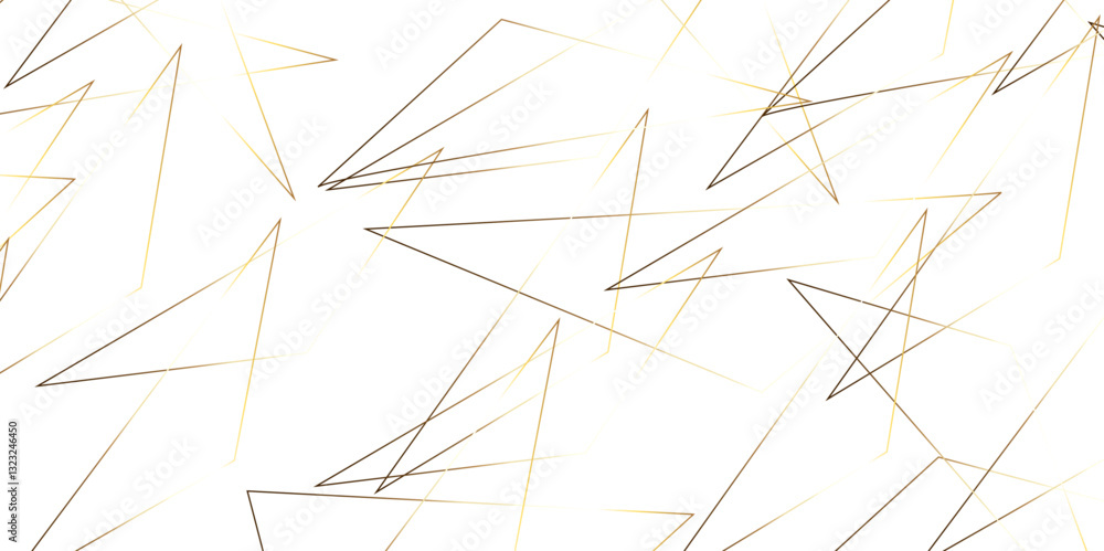 Abstract background with liens and triangles shape on white background. White and golden geometric overlapping rectangle pattern Geometric background soft shadows as patten ..White polygon textured . Abstract background with liens and triangles shape on white background. White and golden geometric overlapping rectangle pattern Geometric background soft shadows as patten ..White polygon textured .