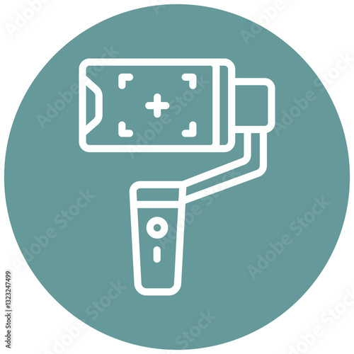 Vector Design Gimbal Icon Style