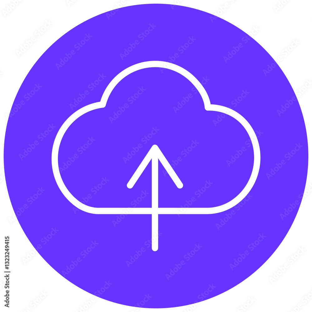 Vector Design Upload Icon Style