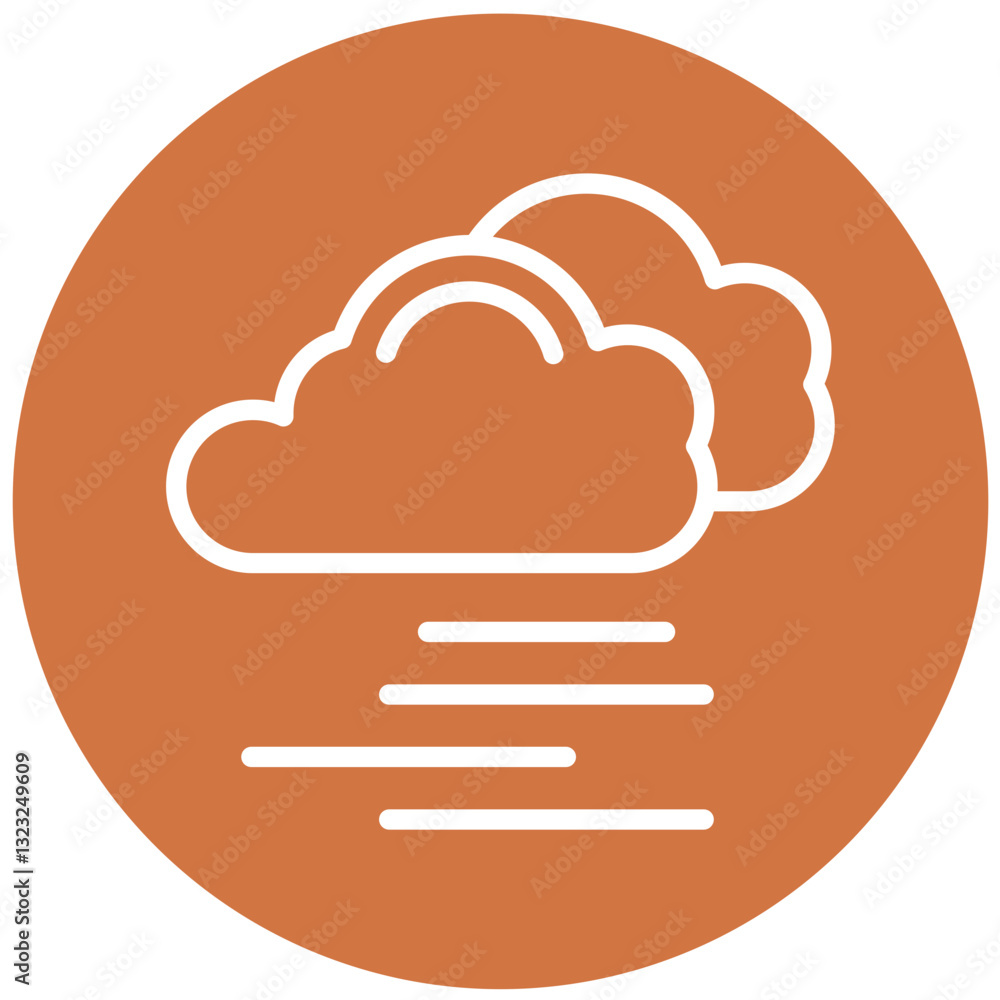 Vector Design Mist Icon Style Vector Design Mist Icon Style