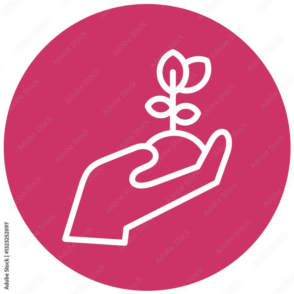 Vector Design Replant Icon Style Vector Design Replant Icon Style
