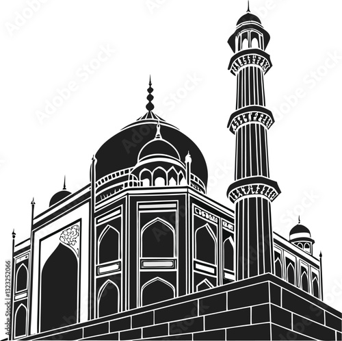 Islamic Architecture Mosque Silhouette
