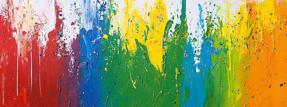 Abstract rainbow paint texture background. Abstract rainbow paint texture background.