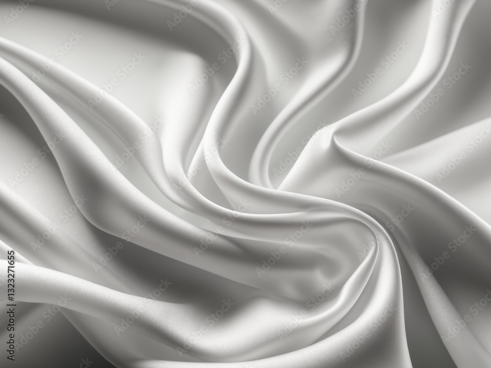 Obraz premium Silk Texture Smooth Moment with Rich with Silk with Folds.