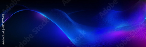 abstract technology particles lines mesh background