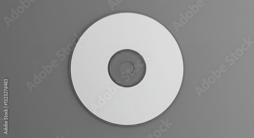 Blank CD mockup for branding.