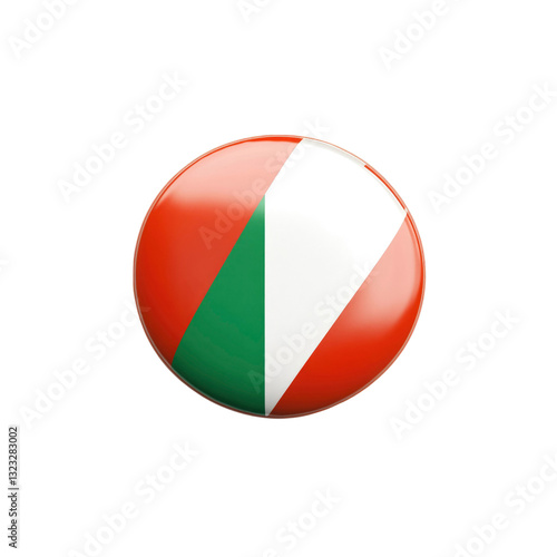 Glossy Button Featuring the Flag of Bulgaria Free Download Glossy Button Featuring the Flag of Bulgaria - GFXLoad