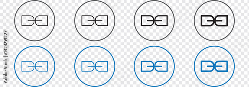 Chain, link icon vector. Link icon, internet url symbol . 1176
