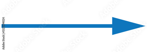 Print Long arrow icon. Long arrow vector icon. Black horizontal long arrow. 1176