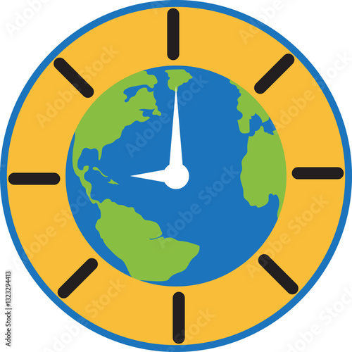 Earth Hour Illustration