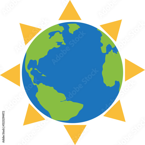 Earth Hour Illustration
