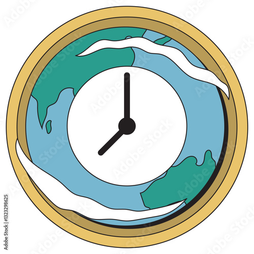 Earth Hour Illustration