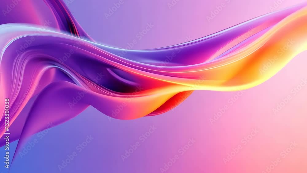 custom made wallpaper toronto digitalA colorful, abstract painting with a purple and pink background