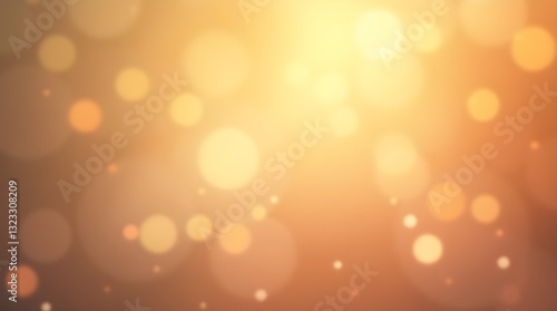 Golden Hour Dreamscape A Warm, Hazy Sunset Glow With Soft Bokeh Lights Creating A Peaceful And Serene Atmosphere