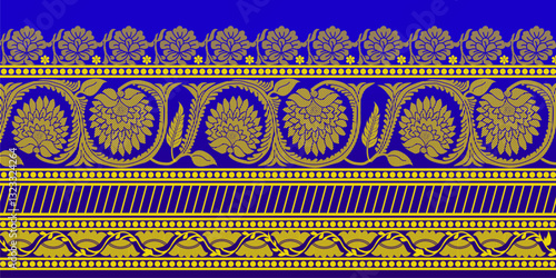 beautiful graphic saree design and this sari design is in Indian style which is for textile fashion industry and it can be used as wallpaper backdrop and website bg this style is originated in india 