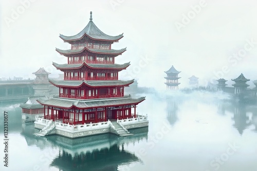 Wallpaper Mural chinese temple in china Torontodigital.ca