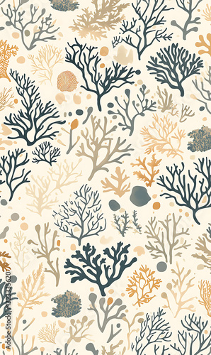 Wallpaper Mural wallpaper or carpet, pastel pattern illustrator Torontodigital.ca