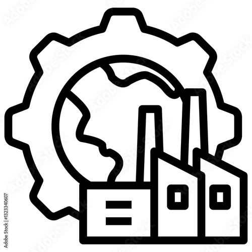 Industrialization Icon