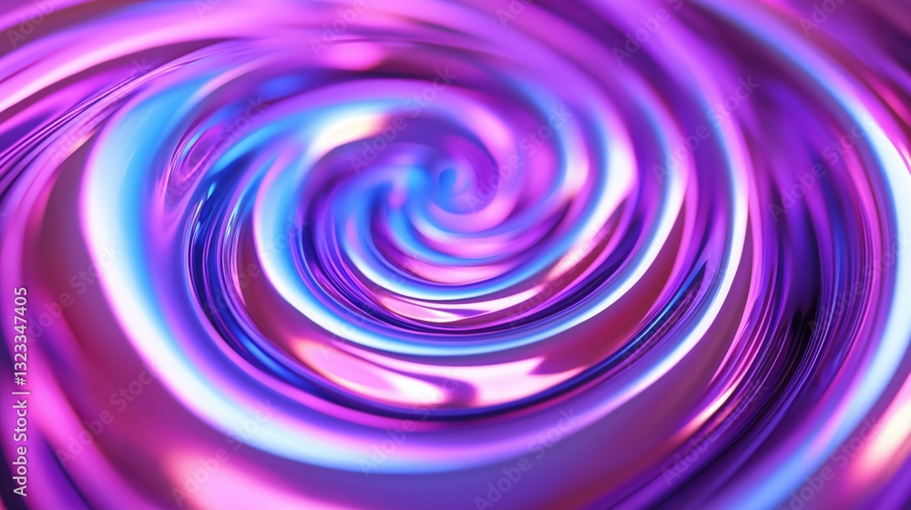 Mesmerizing Fractal Spiral in Vibrant Colors Mesmerizing Fractal Spiral in Vibrant Colors
