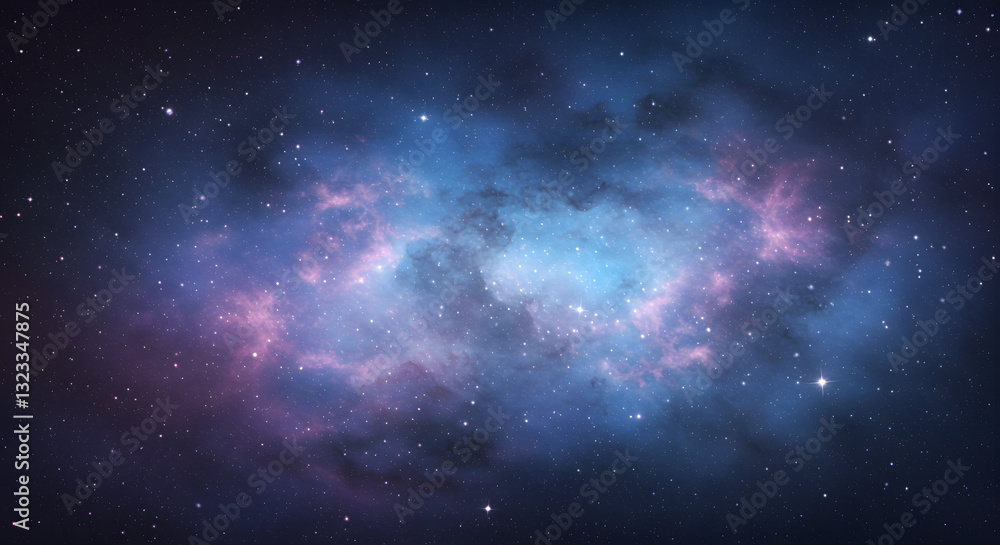 Obraz premium space background with stars