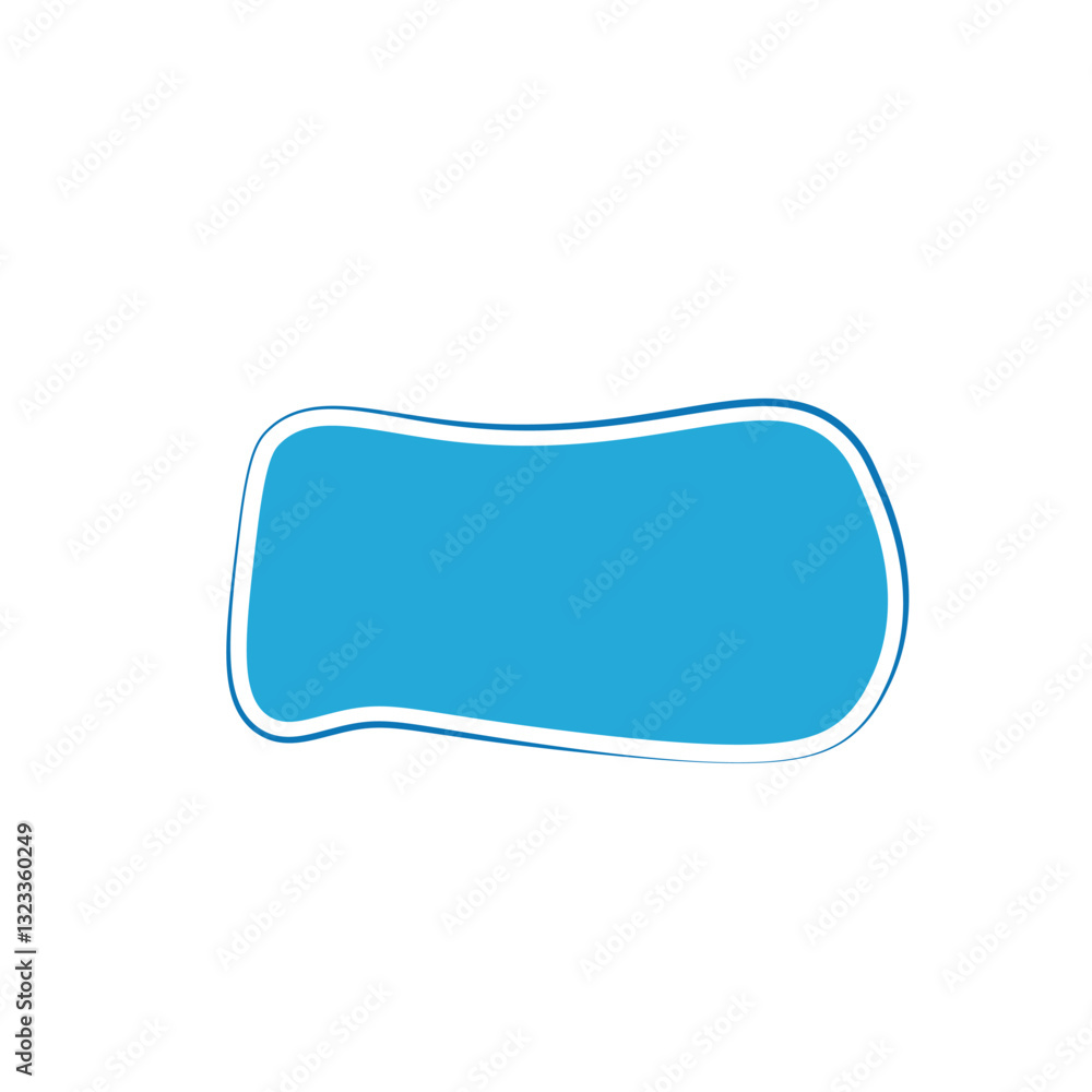 Abstract Blob Text Box Abstract Blob Text Box