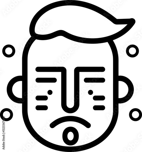 A Portrait of Melancholy: Expressing Sadness and Emotional Turmoil Through Minimalist Design