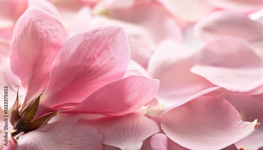 soft pink floral petals in a beautiful composition soft pink floral petals in a beautiful composition