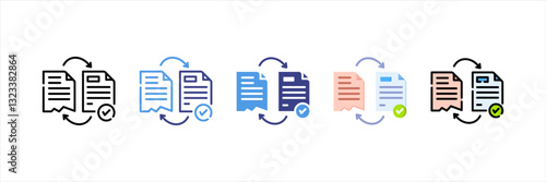 Correction Multi Style Icon Set