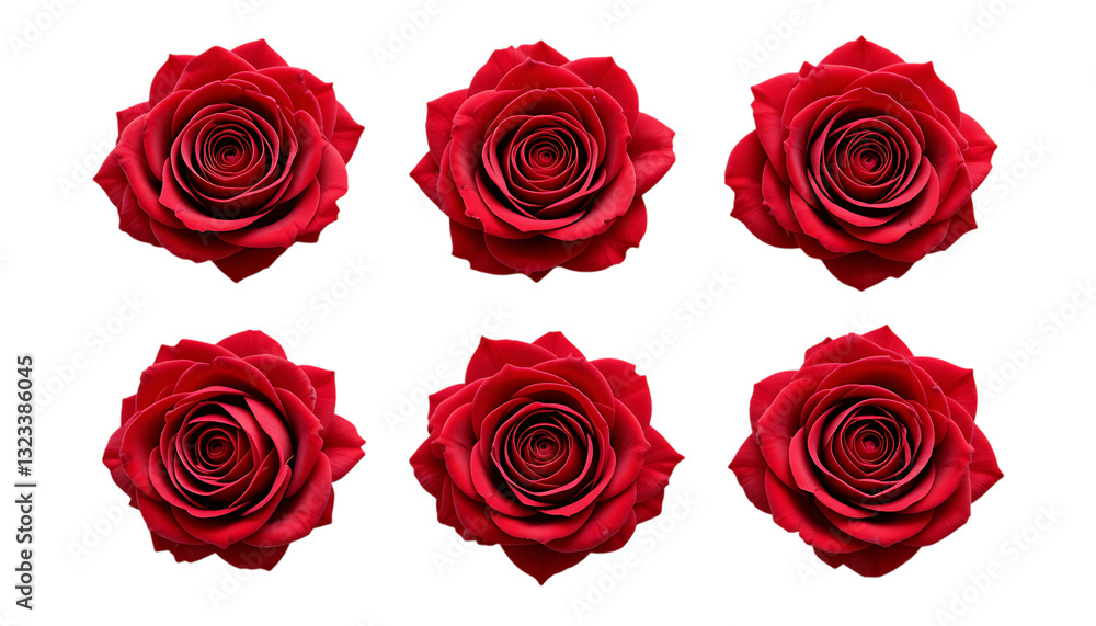 Fototapeta premium Beautiful Red Rose png 