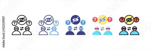 Blinding Multi Style Icon Set