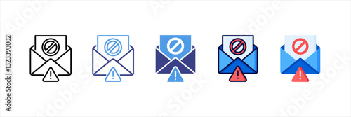Spamming Multi Style Icon Set