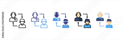 Generation Multi Style Icon Set