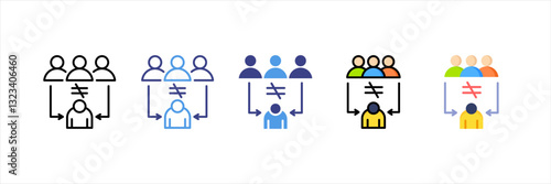 Discrimination Multi Style Icon Set