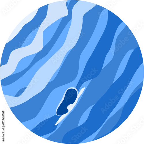 Illustration of neptune