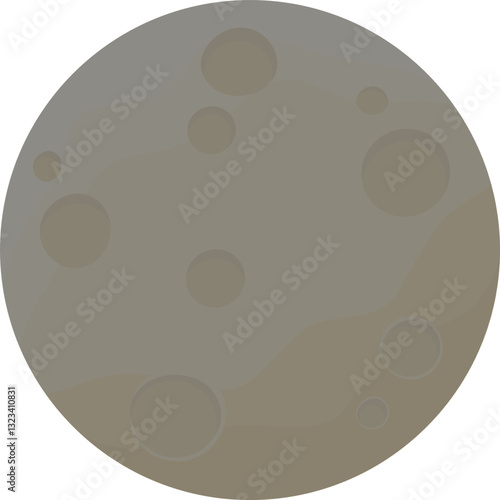 Illustration of moon phase