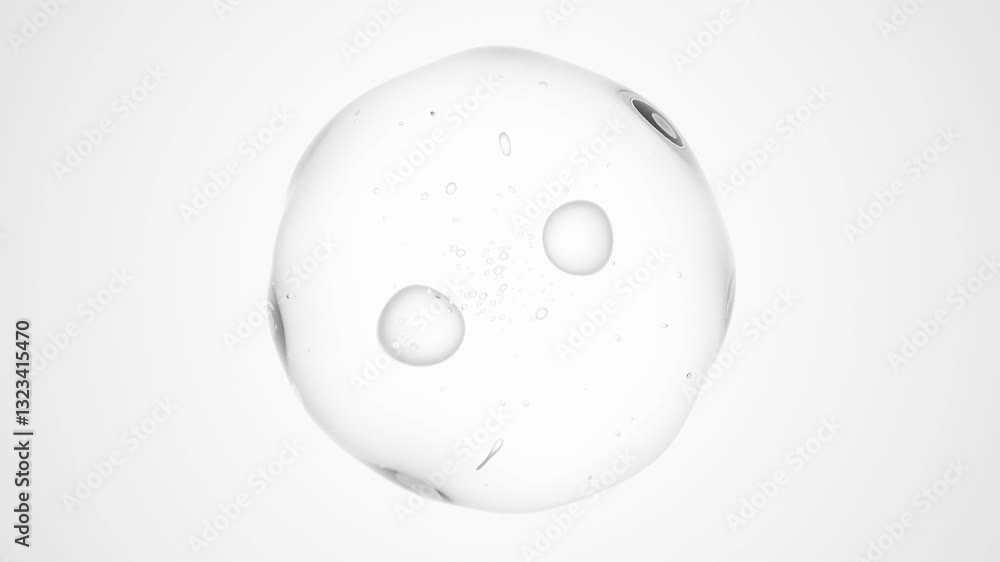 Abstract 3D Seamless Loop Animation with Transparent Molecular Structures – Ideal for Advanced Skincare and Biotechnology Marketing Abstract 3D Seamless Loop Animation with Transparent Molecular Structures – Ideal for Advanced Skincare and Biotechnology Marketing