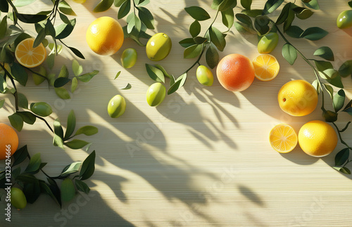 Wellbeing Fruits and Background