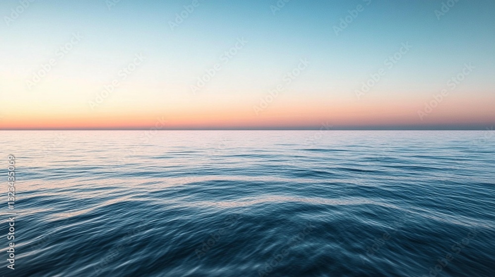 Fototapeta premium Ocean Sunset Serenity