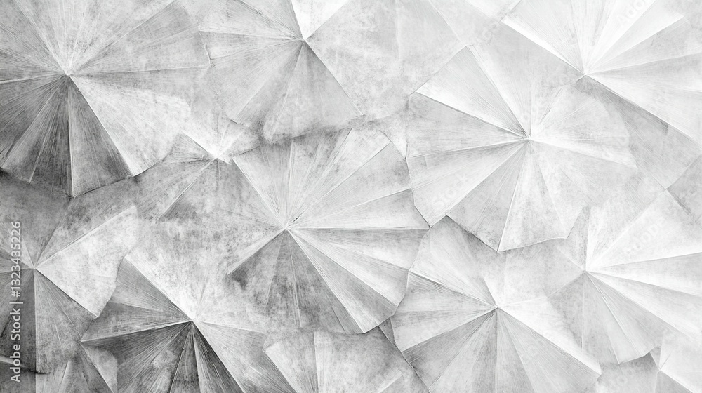 Naklejka premium Abstract Gray Geometric Pattern