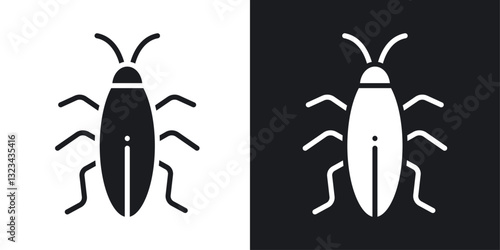 Cockroach icons pack in solid style