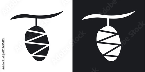 Cocoon icons pack in solid style