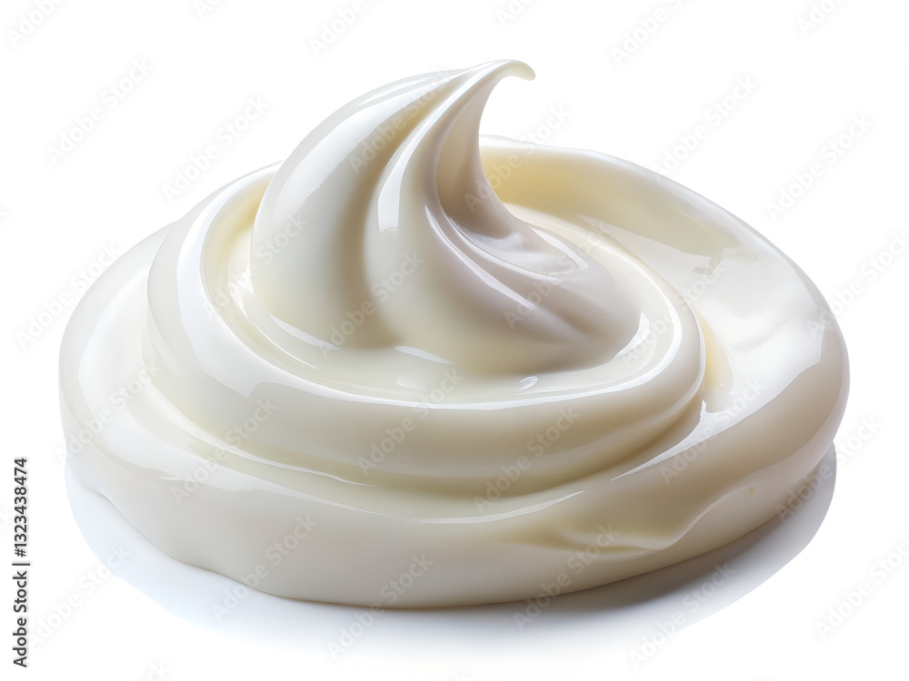 yogurt with whipped cream yogurt with whipped cream