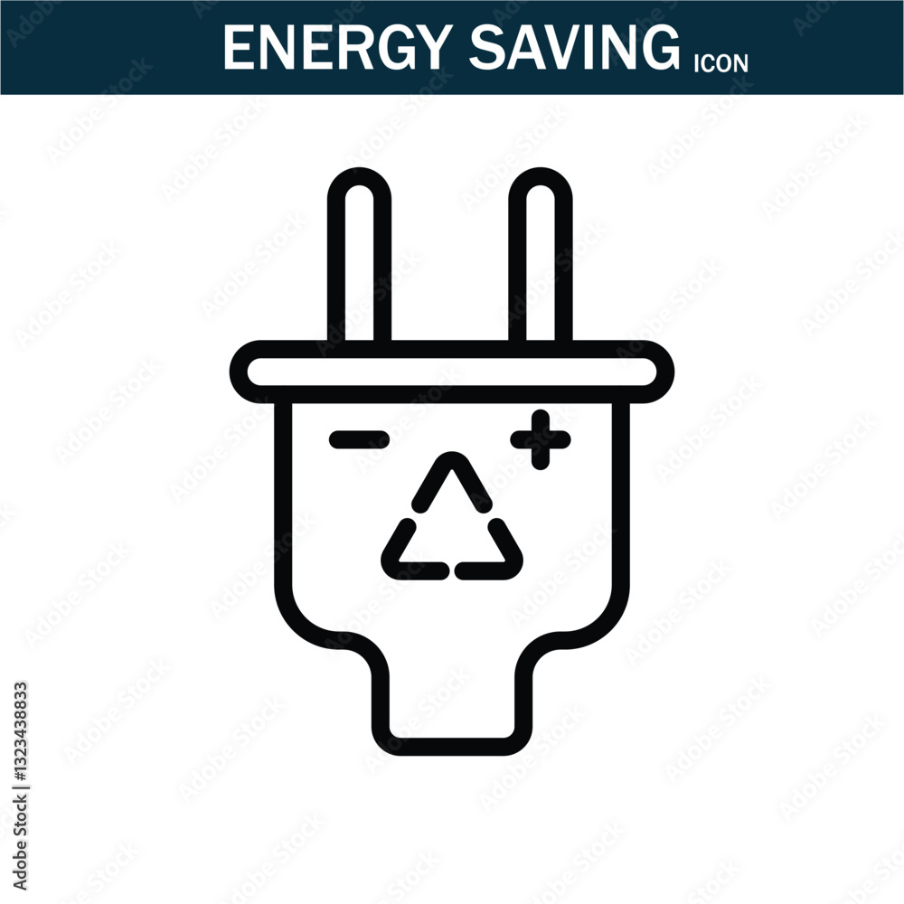 Energy saving outline stroke icon. editable stroke icon. Contains such Icons as Energy Costs, Burn, Eco Friendly Power and more. Vector illustration. EPS10. Energy saving outline stroke icon. editable stroke icon. Contains such Icons as Energy Costs, Burn, Eco Friendly Power and more. Vector illustration. EPS10.