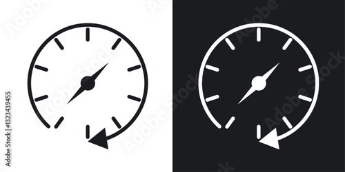 Past icons pack in solid style