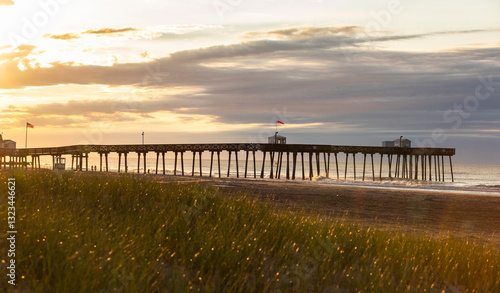 Ocean City New Jersey Beach boardwalk sunrise 