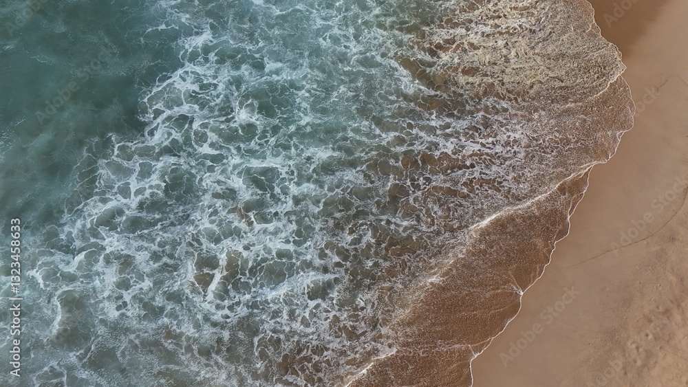 Fototapeta premium Beach Drone photography